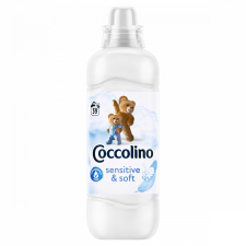 Coccolino Sensitive & Soft öblítőkoncentrátum 39 mosás 975 ml tisztító- és takarítószer, higiénia