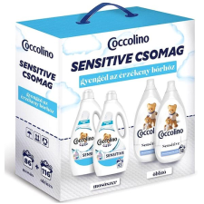COCCOLINO Sensitive Mosószer és öblítő, 6,84 l (222 adag) tisztító- és takarítószer, higiénia