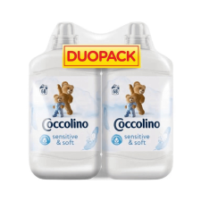 COCCOLINO Sensitive öblítőkoncentrátum duopack 2x1700 ml (136 mosás) tisztító- és takarítószer, higiénia