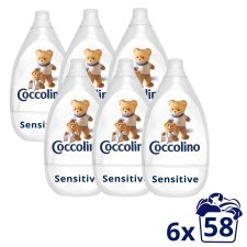 COCCOLINO Sensitive Pure ultrakoncentrált öblítő (6x870 ml) tisztító- és takarítószer, higiénia