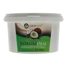COCOFOOD KÓKUSZOLAJ 2500ML olaj és ecet