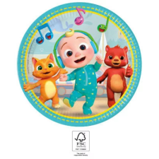 Cocomelon Music papírtányér 8 db-os 23 cm FSC party kellék