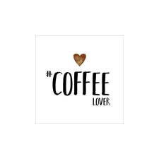  Coffee Lover papírszalvéta 33x33cm,20db-os konyhai eszköz