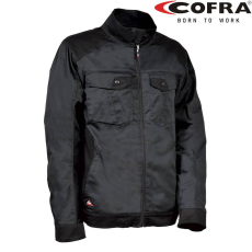 COFRA Blora Sztreccs Munkáskabát Antracit/Fekete - 50