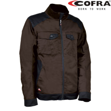 COFRA Blora Sztreccs Munkáskabát Barna/Fekete - 54
