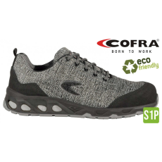 COFRA Ecological-Reconverted-Reused S1P Környezetbarát Munkacipő Szürke - 37