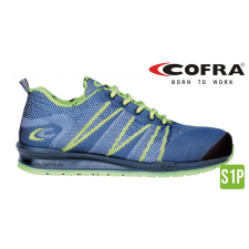 COFRA Fluent S1P Szellőző Munkavédelmi Sportcipő Kék - 39 munkavédelmi cipő