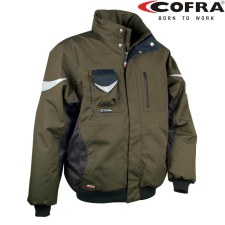 COFRA Iceberg Téli Bélelt Munkás Dzseki Barna/Fekete - 60 munkaruha