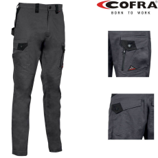 COFRA Jember Sztreccs Munkásnadrág Antracit/Fekete - 48