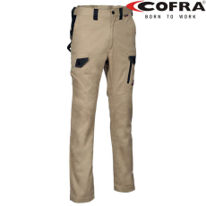 COFRA Jember Sztreccs Munkásnadrág Khaki - 50