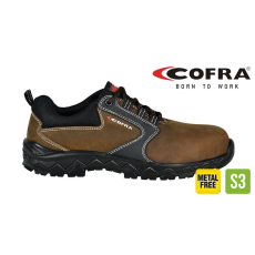 COFRA Squat Brown S3 Src Munkavédelmi Cipő - 42