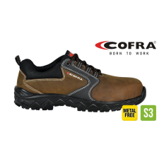 COFRA Squat Brown S3 Src Munkavédelmi Cipő - 48 munkavédelmi cipő