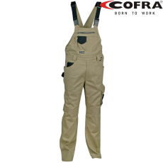 COFRA Steel Kantáros Nadrág Khaki/Fekete - 50