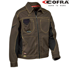 COFRA Stone Munkáskabát Barna/Fekete - 48