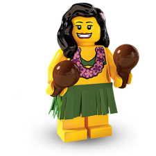  COL03-14 LEGO® Minifigurák 3. sorozat Hula táncos lego
