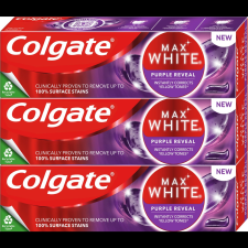Colgate Max White Purple Reveal 3x 75 ml (8590232001156) fogkrém