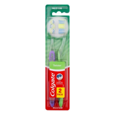 Colgate Twister Medium fogkefe fogkefe 2 db uniszex fogkefe