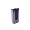 Colibri Slide Gunmetal dupla szúró lángos szivargyújtó, beépített szivarfúróval - szürke