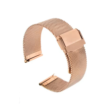 Colmi okosóra szíj, fém, rose gold, 22mm, Milan Buckle Strap okosóra kellék