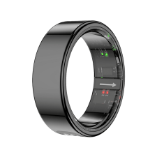 Colmi R12 okosgyűrű, 20.8mm/11, fekete (R12 Black 11) okosgyűrű