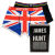 Cologne First Trade James Hunt Bukósisak + Union Jack Férfi Boxer