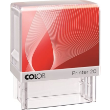 COLOP Bélyegzõ, COLOP "Printer IQ 20" fehér ház - fekete párnával bélyegző