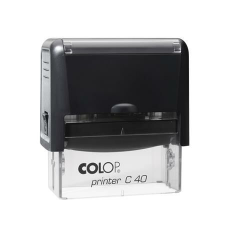 COLOP Bélyegző, COLOP Printer C 40, kék cserepárnával (IC1524007U) bélyegző