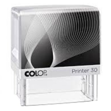 COLOP Bélyegző COLOP Printer IQ30 fekete ház kék párnával bélyegző