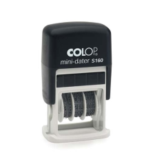 COLOP BÉLYEGZŐ COLOP PRINTER S160/L ÉRKEZETT + DÁTUM bélyegző