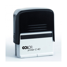 COLOP Bélyegző, COLOP "Printer C 40", kék cserepárnával bélyegző