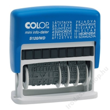 COLOP Dátumbélyegző, COLOP S 120/WD (IC1051254) bélyegző