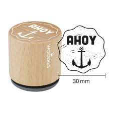 COLOP Gumibélyegző - AHOY - Woodies Rubber Stamp (1 db) bélyegző
