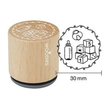 COLOP Gumibélyegző - Cube - Woodies Rubber Stamp (1 db) bélyegző
