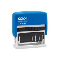 COLOP mini info-dater S120/WD bélyegző fix szavakkal (104975) bélyegző