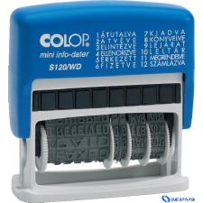 COLOP S 120/WD fix szavas dátumbélyegző bélyegző