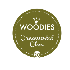 COLOP Tintapárna Ornamental Olive (20) - Woodies Stamp Pads (1 db) bélyegző