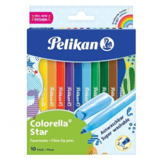 Colorella Star C302-es filctoll, 10 szín filctoll, marker