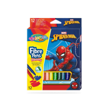  Colorino 12db tűfilc Pókember filctoll, marker