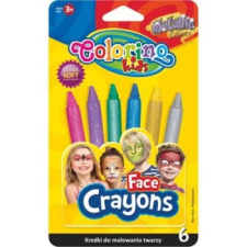 Colorino 6 db-os metál arcfestő krétakészlet iskolai kiegészítő