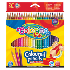 Colorino Kids színesceruza 24 darabos - háromszögletű - 51828PTR színes ceruza
