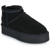 Colors of california Csizmák PLATFORM SHEEPSKIN BOOT Fekete 40