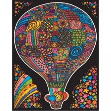 Colorvelvet Bársony kép - Hőlégballon (CVL134) kreatív és készségfejlesztő