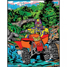 Colorvelvet Bársony kép - Quad (CVL76) kreatív és készségfejlesztő