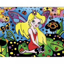 Colorvelvet bársonykép - Tündér (SMALL19) kreatív és készségfejlesztő