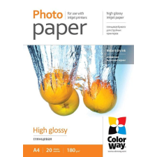ColorWay CW-PG180020A4 High Glossy fotópapír A4/20db fényes fotópapír