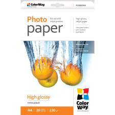 ColorWay PG230020A4 fotópapír fényes A4/20db (PG230020A4) fotópapír