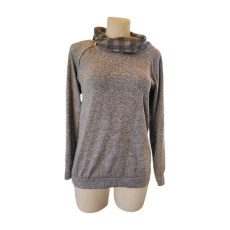  Colosseum szürke magas nyakú női pulóver (méret: M)