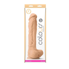 Colours - Pleasures - 10" Dildo - White műpénisz, dildó