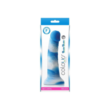 Colours - Pleasures - Yum Yum 6" Dildo - Blue műpénisz, dildó