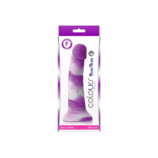 Colours - Pleasures - Yum Yum 6" Dildo - Purple műpénisz, dildó
